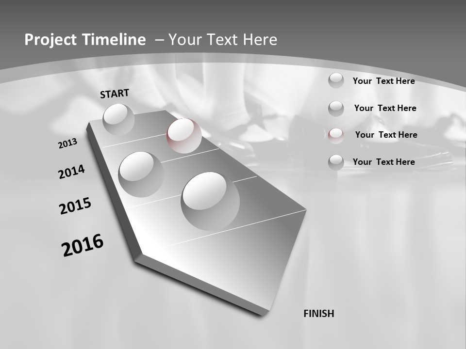 Care Grass Baby PowerPoint Template