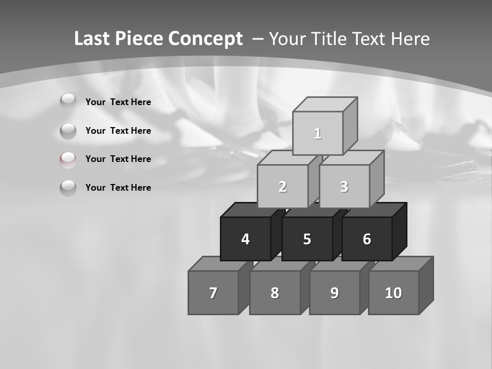 Care Grass Baby PowerPoint Template