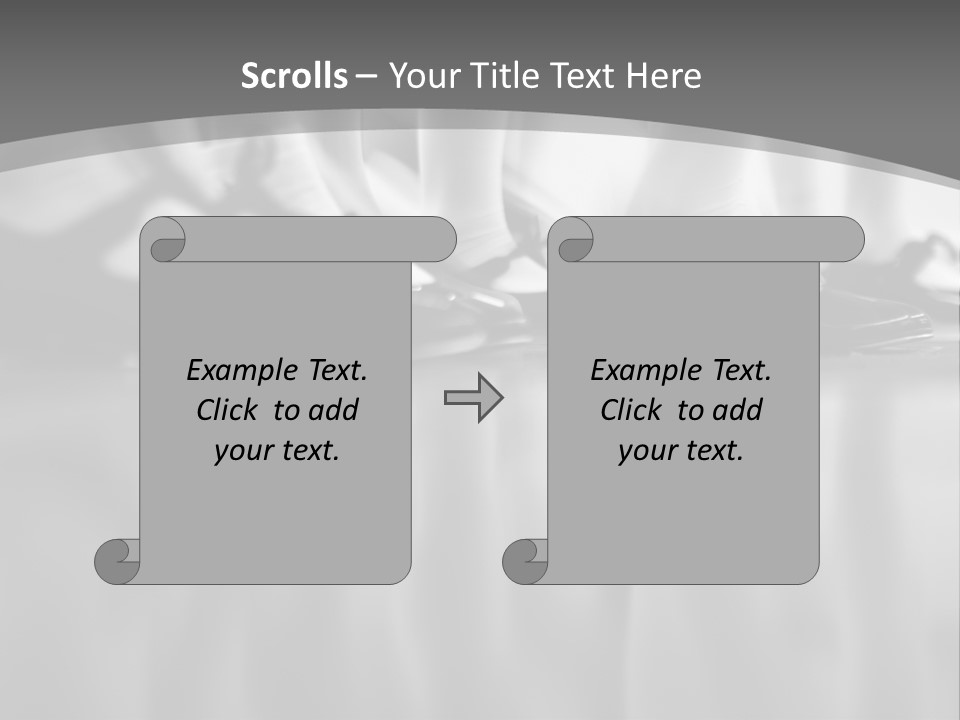Care Grass Baby PowerPoint Template