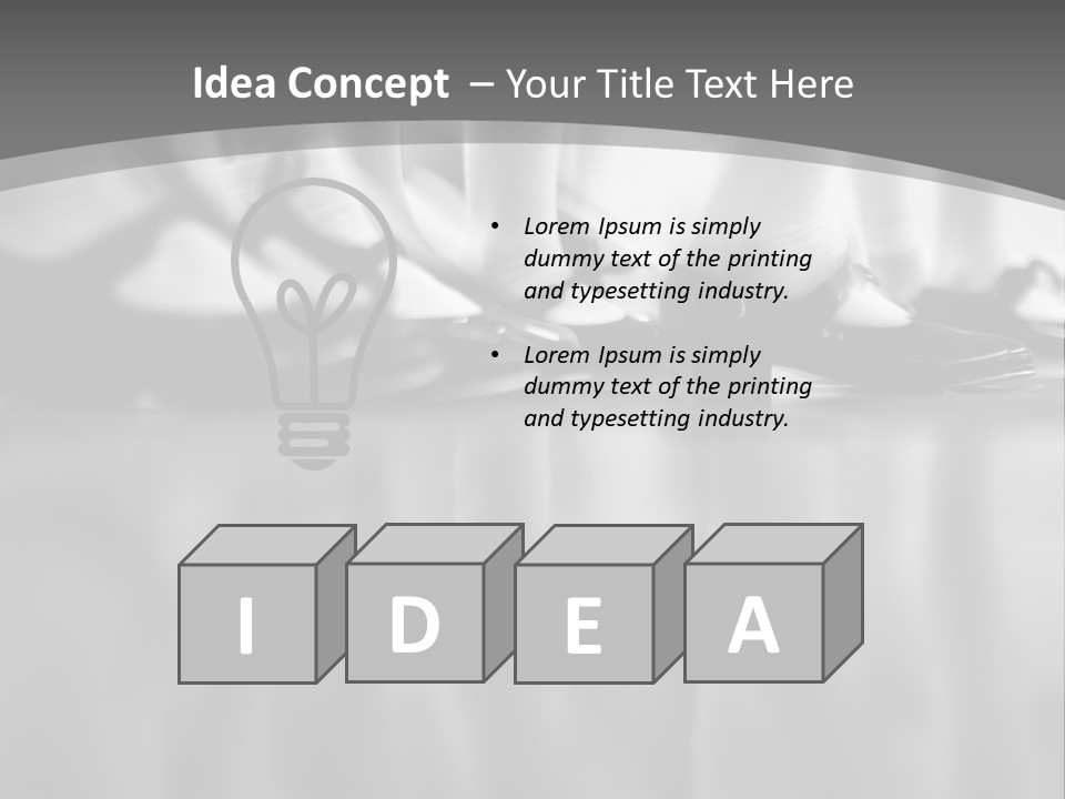 Care Grass Baby PowerPoint Template