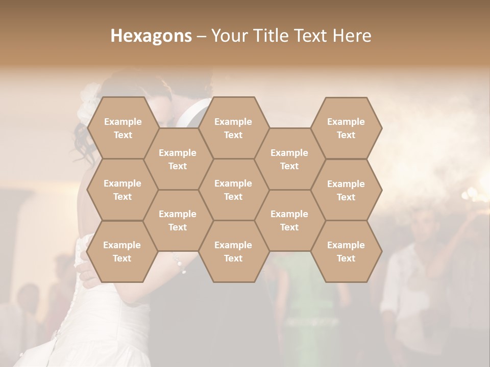 Future Couple Woman PowerPoint Template