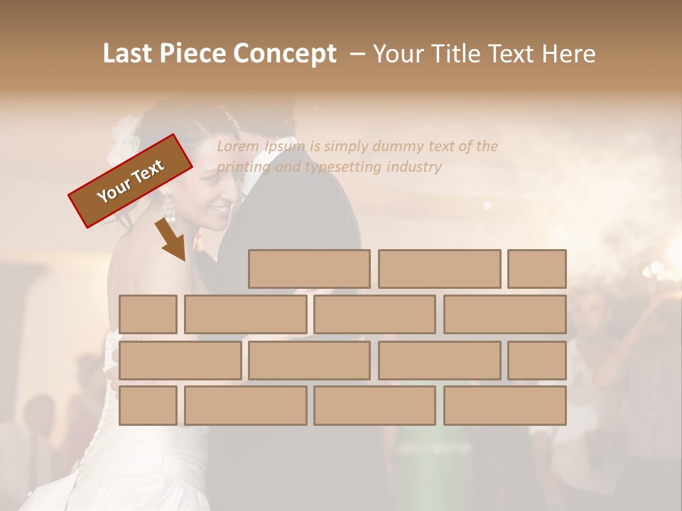 Future Couple Woman PowerPoint Template