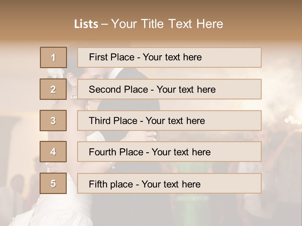 Future Couple Woman PowerPoint Template