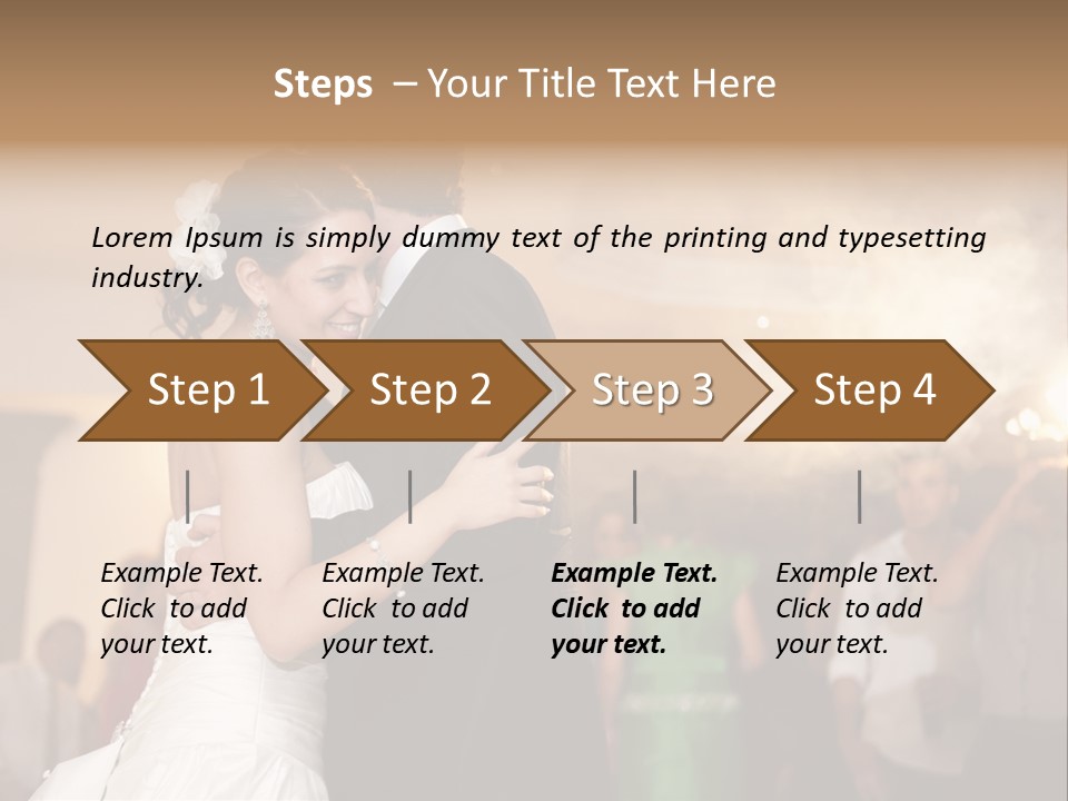 Future Couple Woman PowerPoint Template