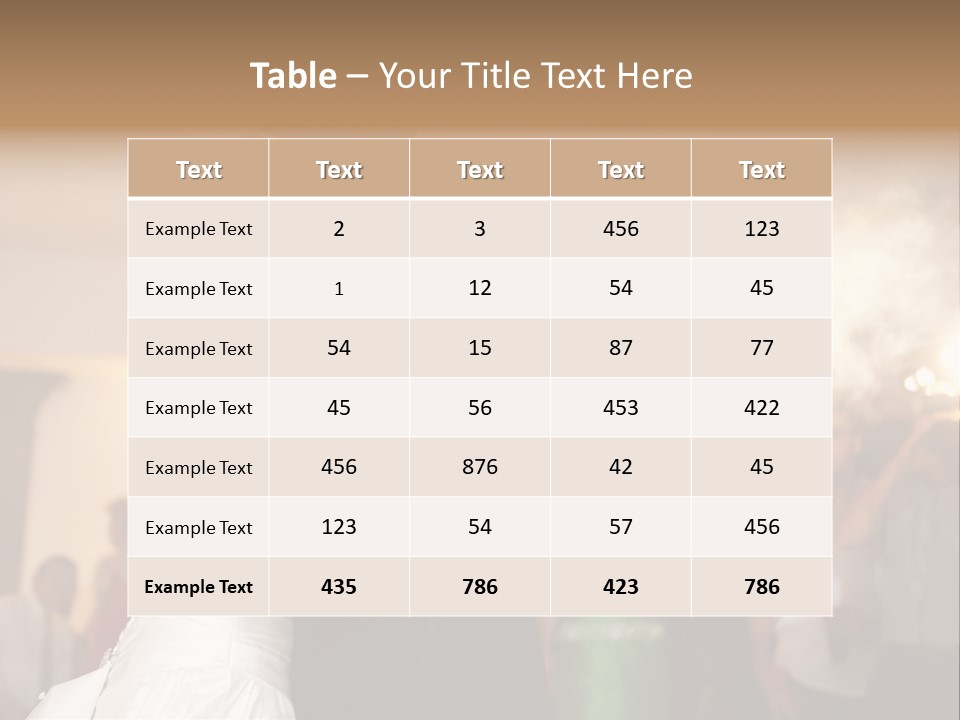 Future Couple Woman PowerPoint Template