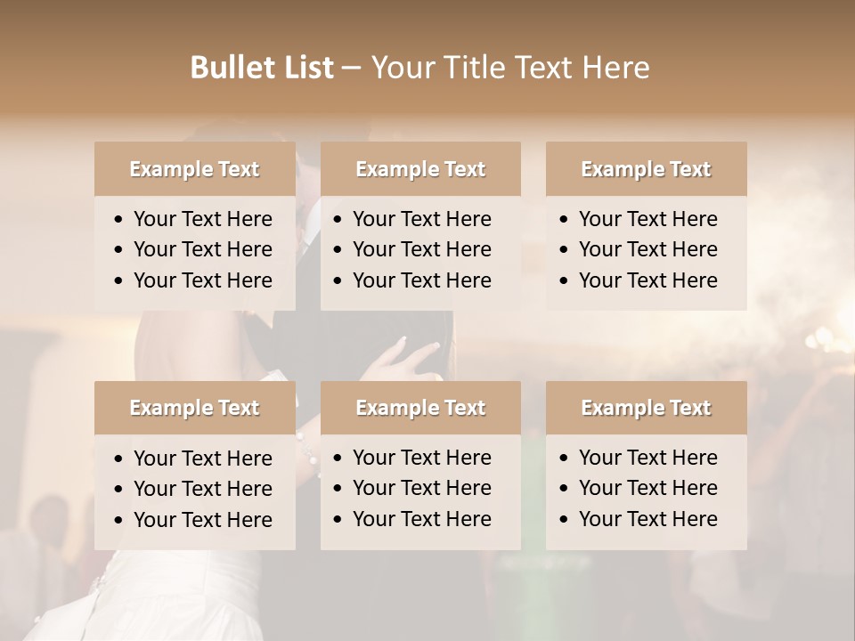 Future Couple Woman PowerPoint Template