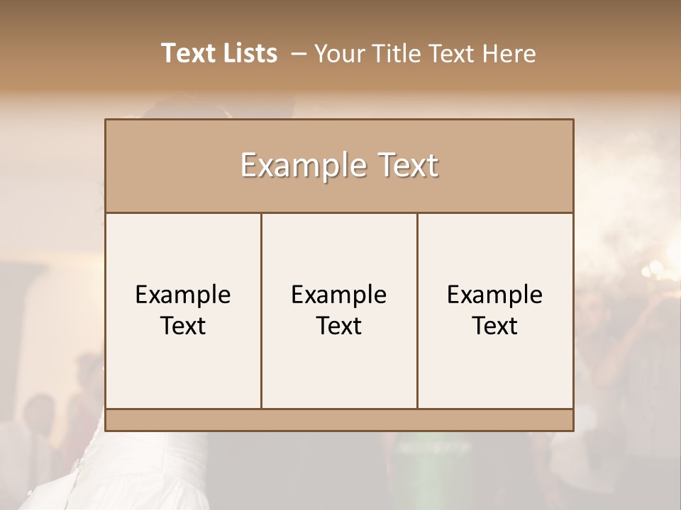 Future Couple Woman PowerPoint Template