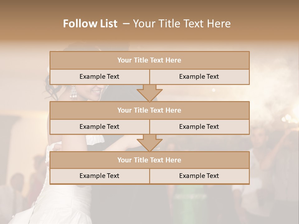 Future Couple Woman PowerPoint Template