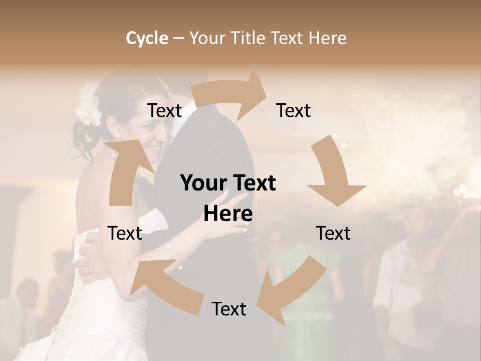 Future Couple Woman PowerPoint Template