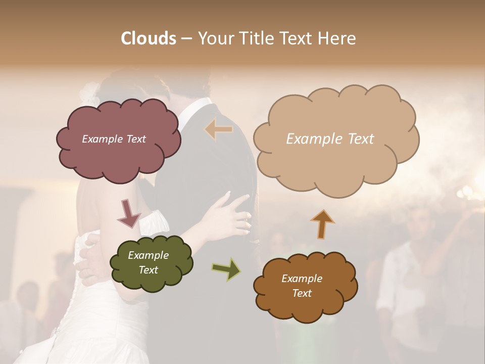 Future Couple Woman PowerPoint Template