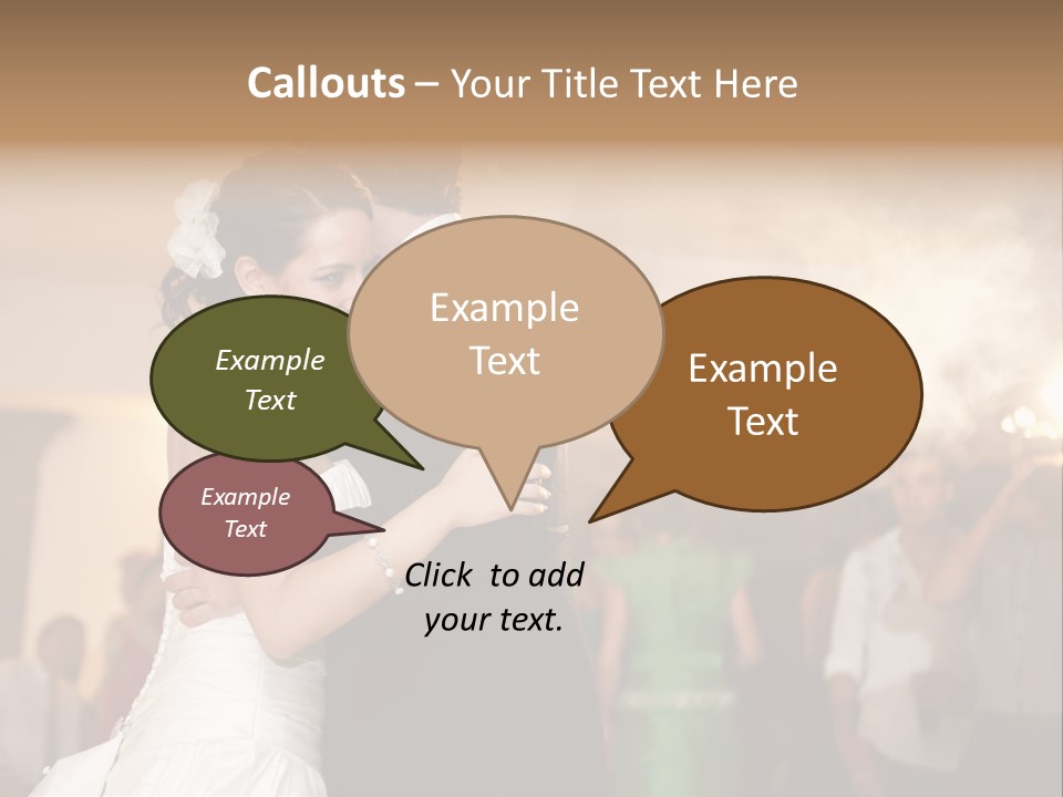 Future Couple Woman PowerPoint Template