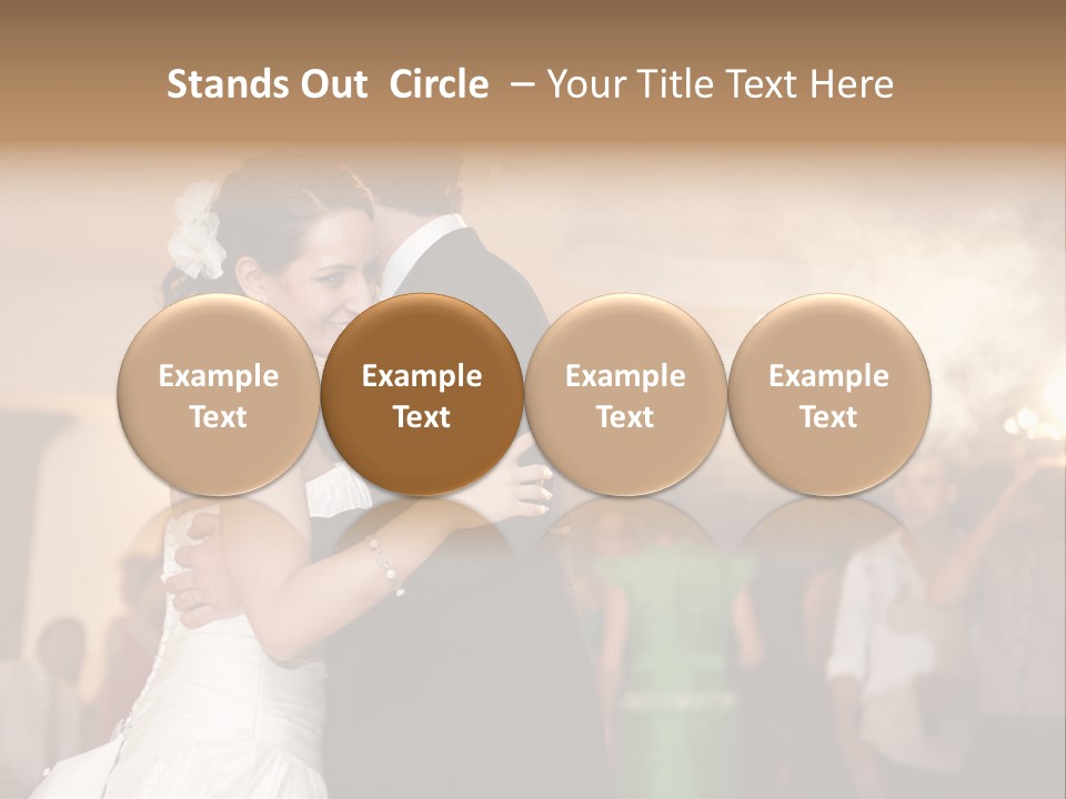 Future Couple Woman PowerPoint Template