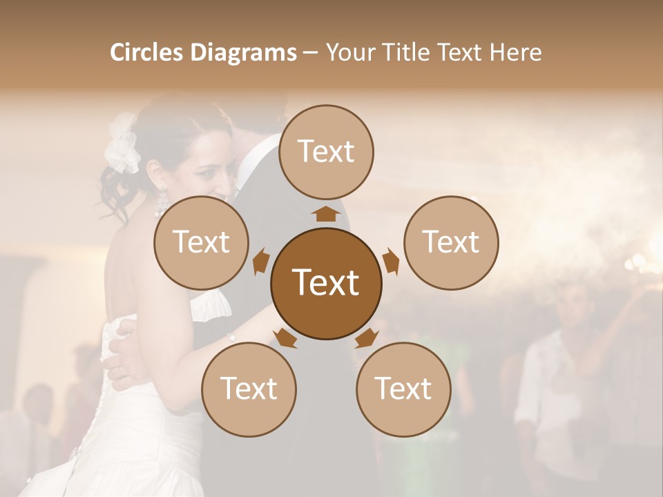 Future Couple Woman PowerPoint Template