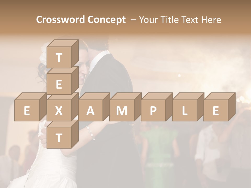 Future Couple Woman PowerPoint Template