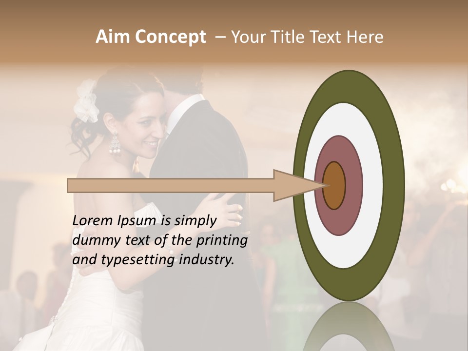 Future Couple Woman PowerPoint Template
