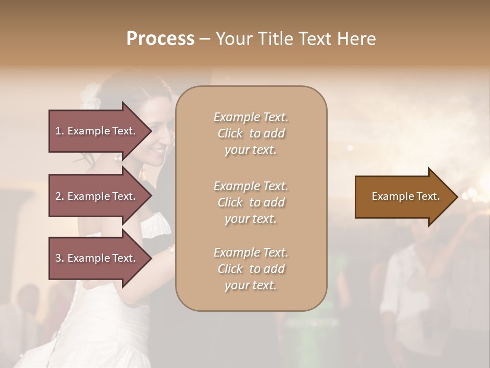 Future Couple Woman PowerPoint Template