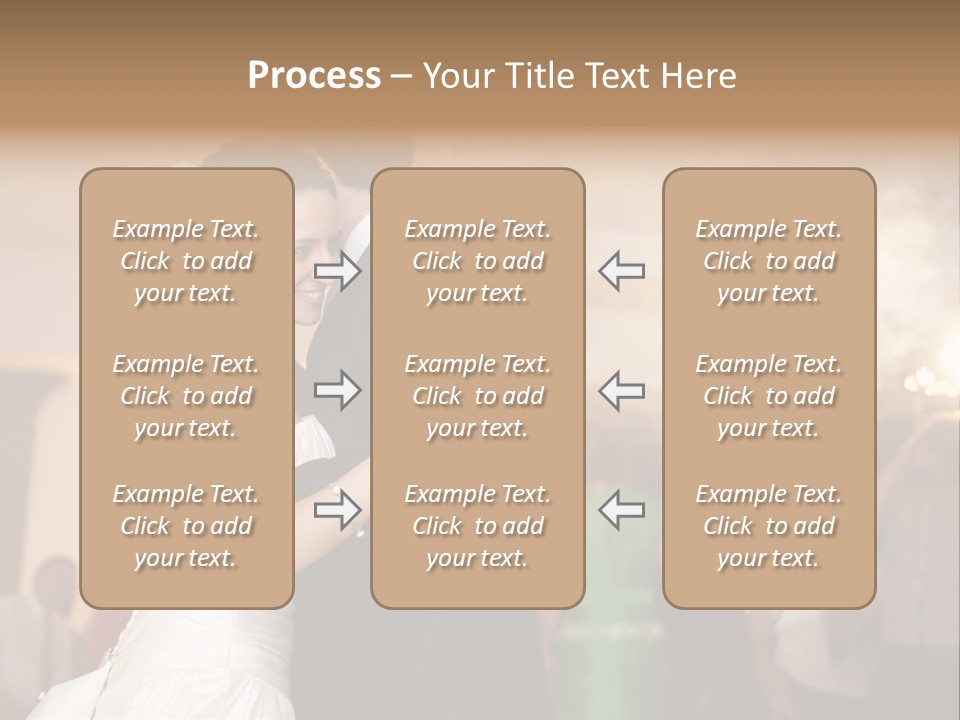 Future Couple Woman PowerPoint Template