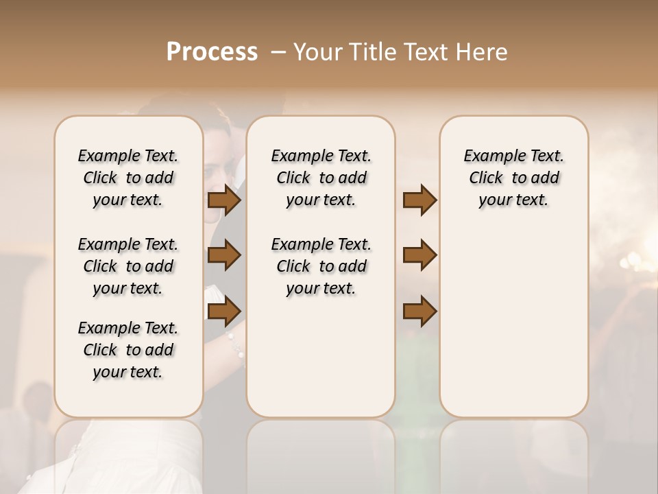 Future Couple Woman PowerPoint Template