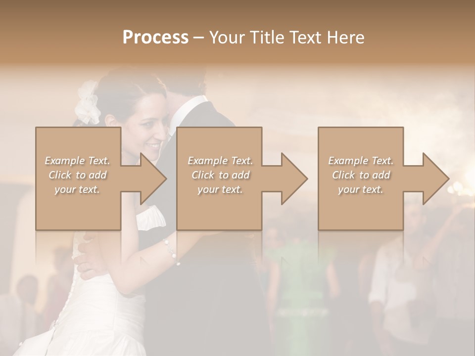 Future Couple Woman PowerPoint Template