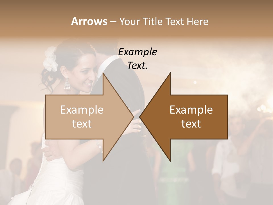 Future Couple Woman PowerPoint Template