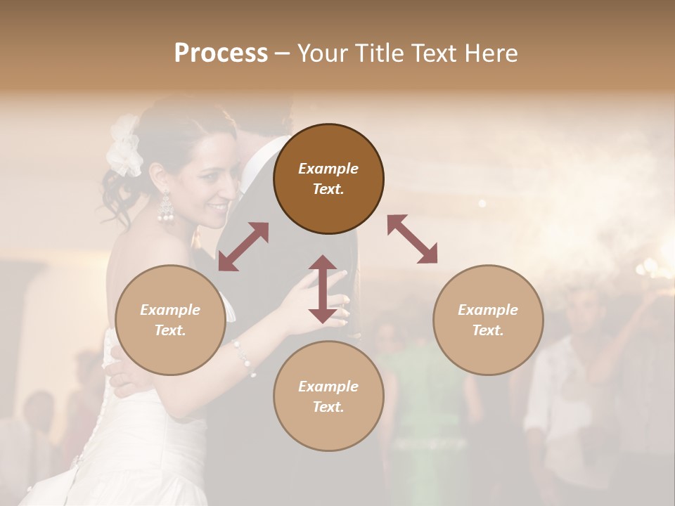 Future Couple Woman PowerPoint Template