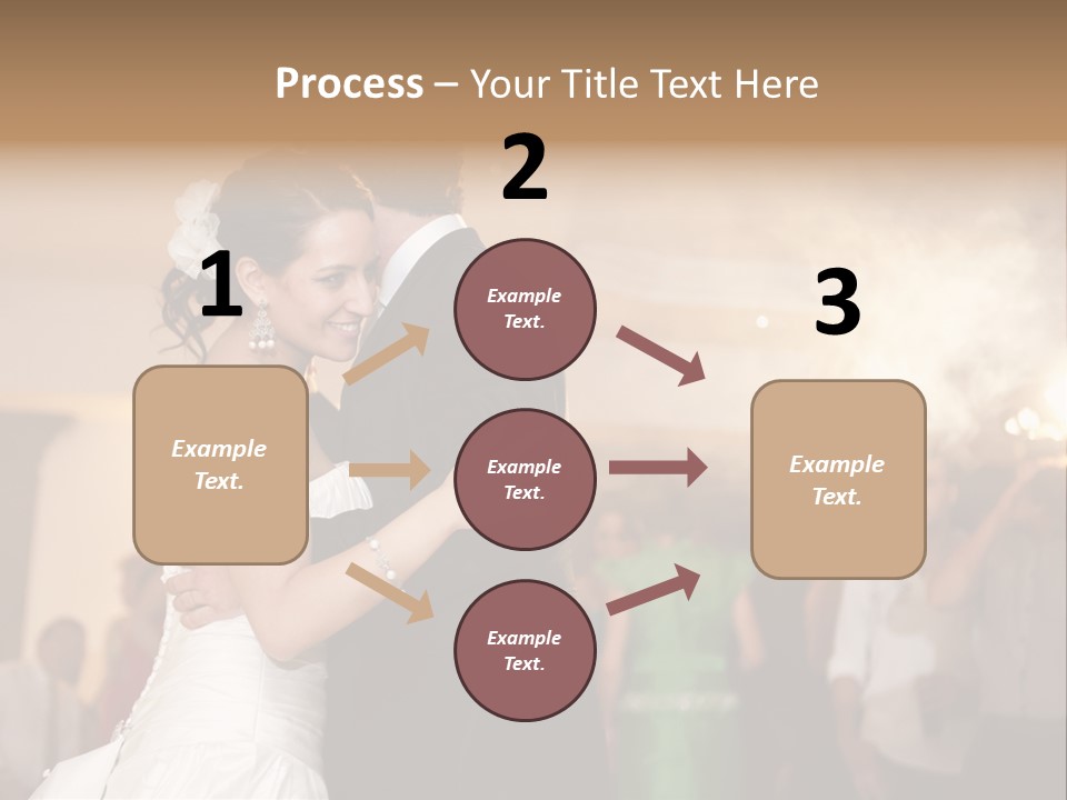 Future Couple Woman PowerPoint Template