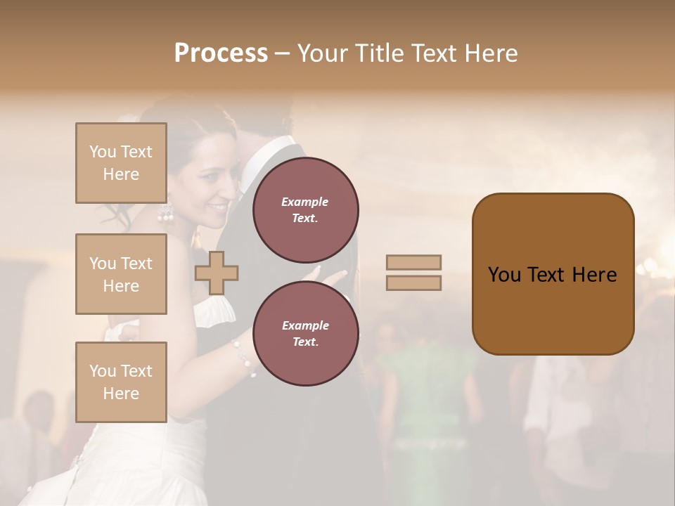 Future Couple Woman PowerPoint Template