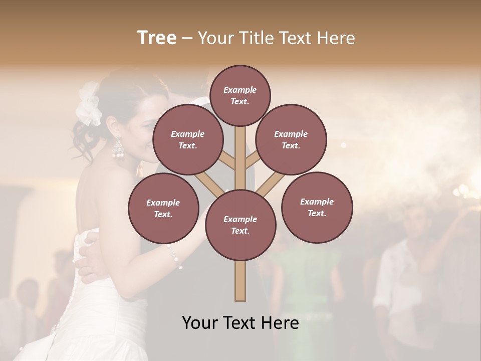 Future Couple Woman PowerPoint Template