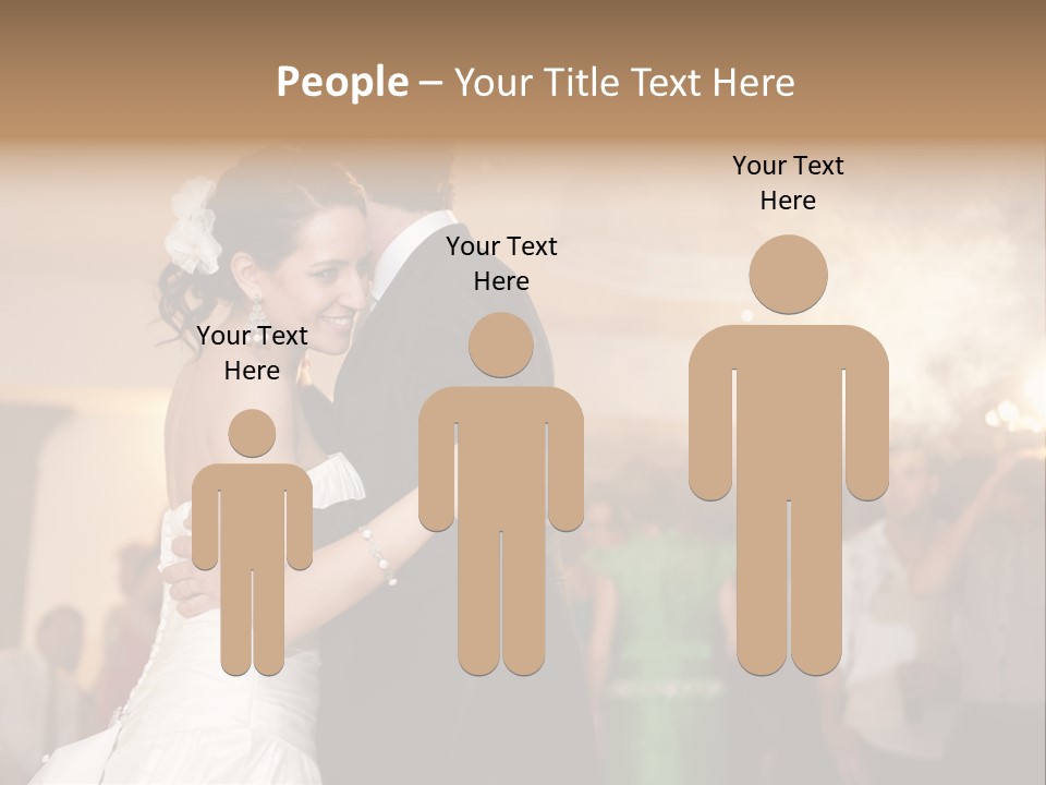 Future Couple Woman PowerPoint Template