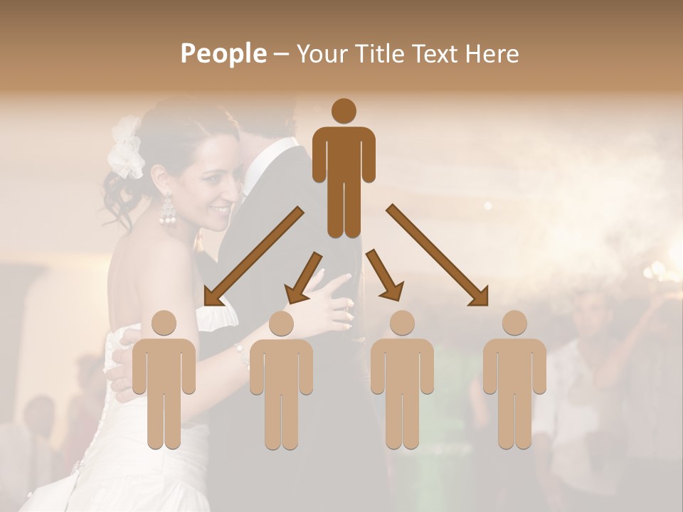 Future Couple Woman PowerPoint Template
