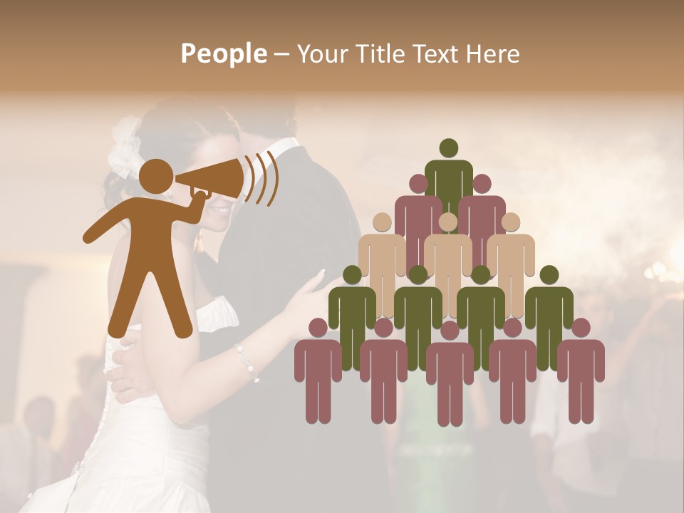 Future Couple Woman PowerPoint Template