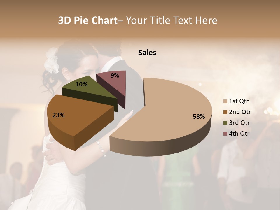 Future Couple Woman PowerPoint Template