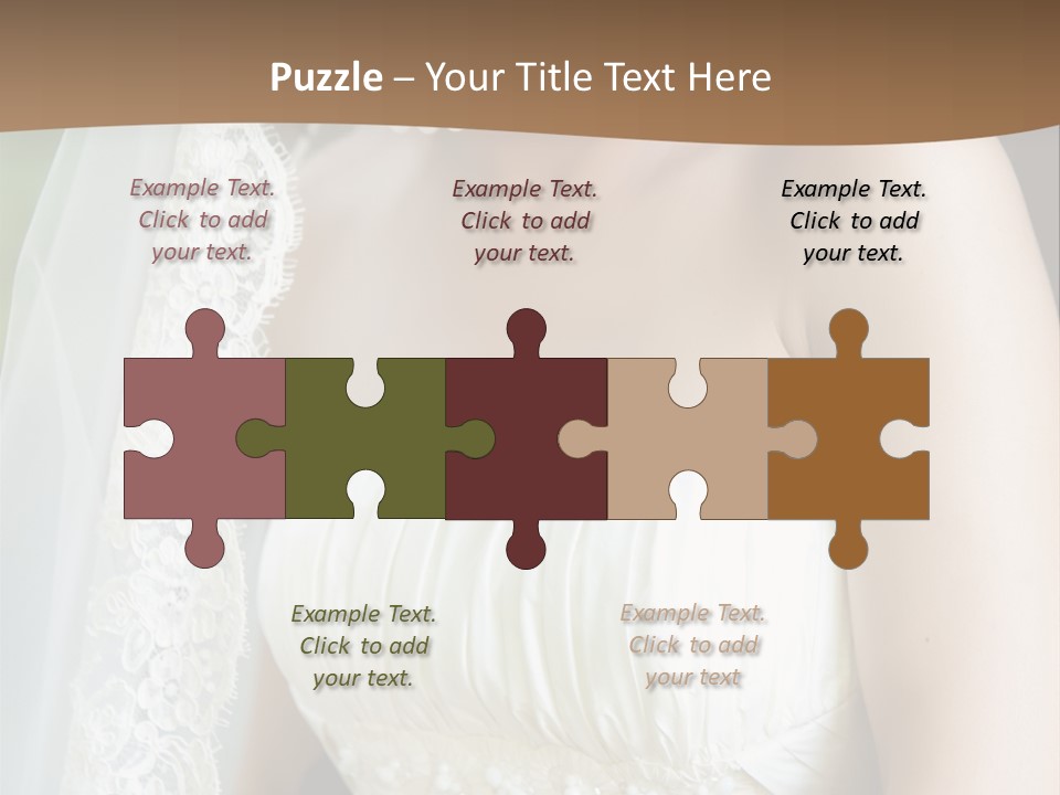 Beauty Groom Joy PowerPoint Template