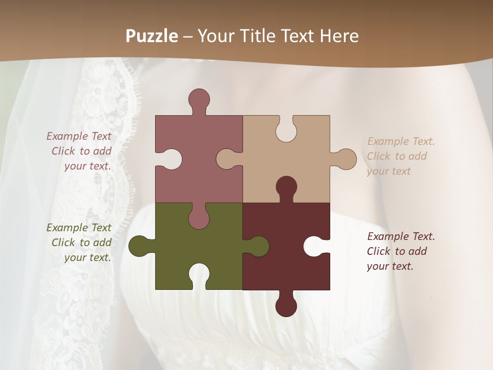 Beauty Groom Joy PowerPoint Template