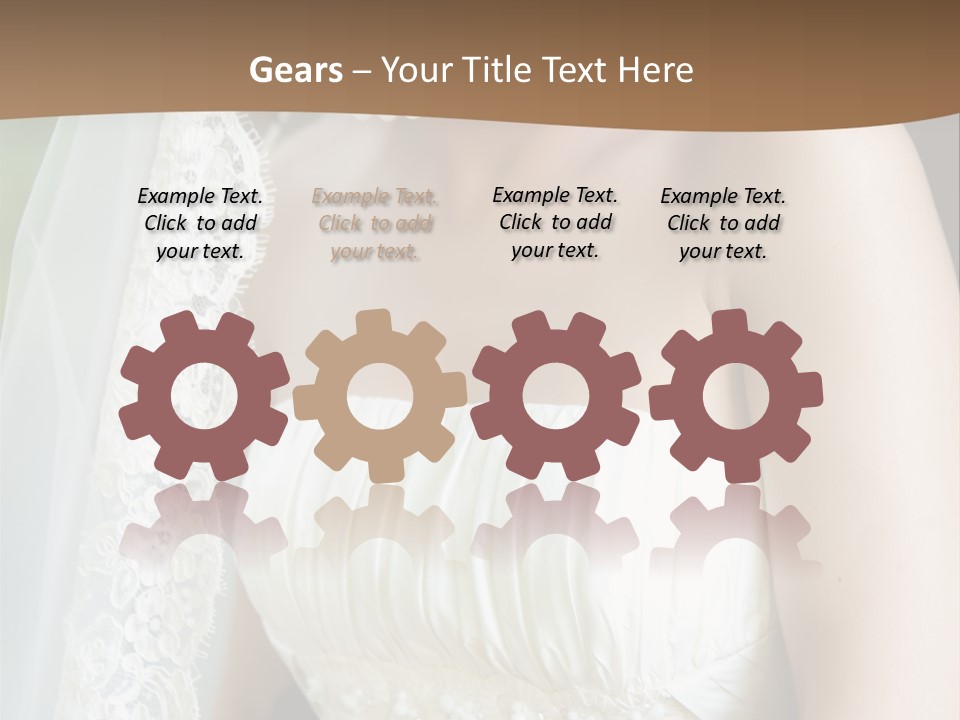 Beauty Groom Joy PowerPoint Template