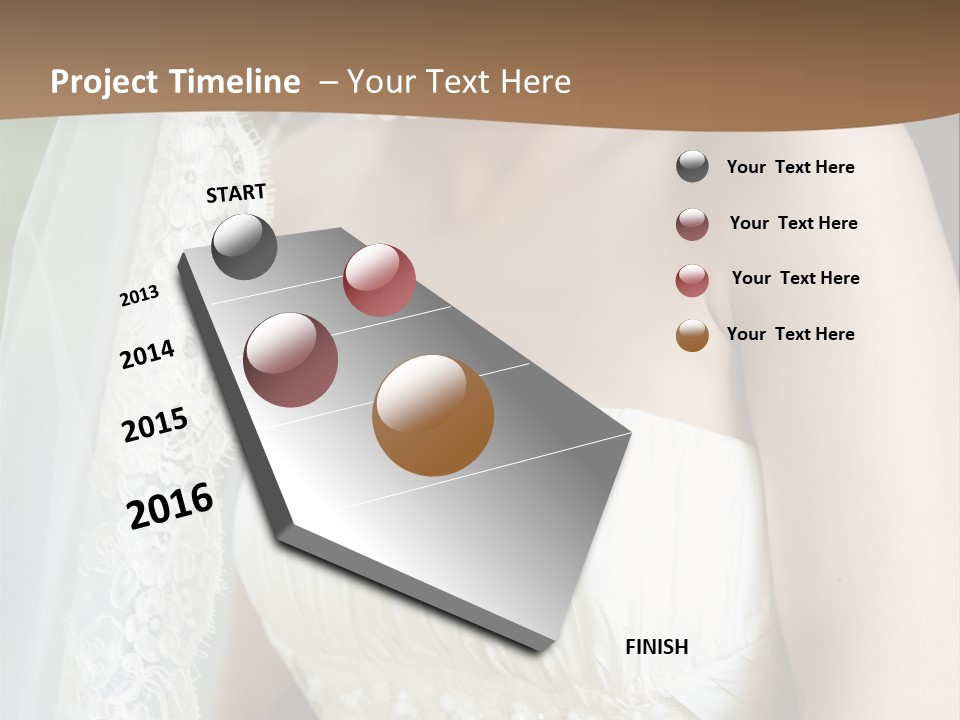 Beauty Groom Joy PowerPoint Template