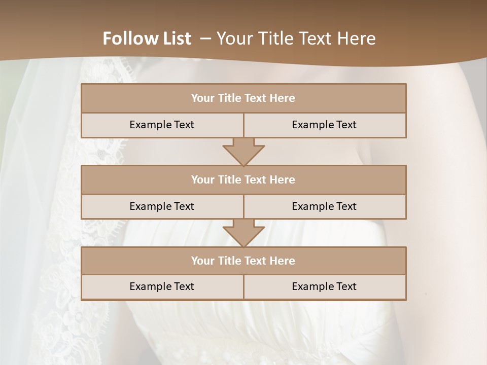 Beauty Groom Joy PowerPoint Template