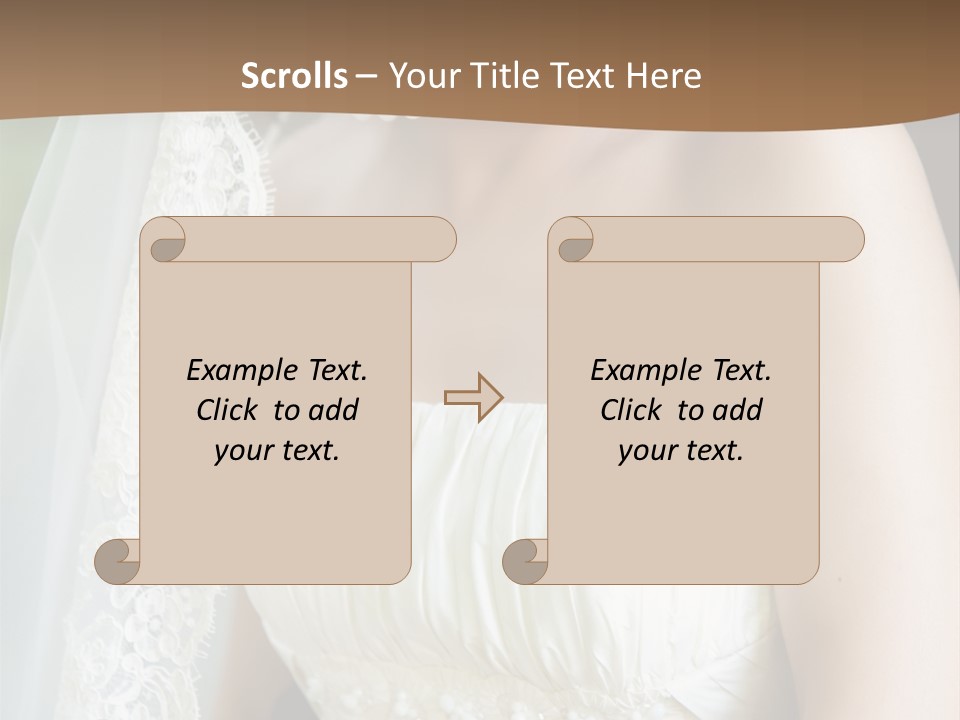 Beauty Groom Joy PowerPoint Template