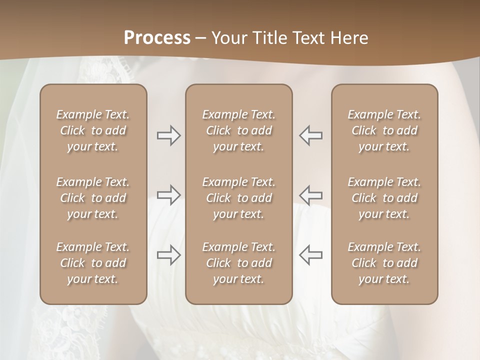 Beauty Groom Joy PowerPoint Template