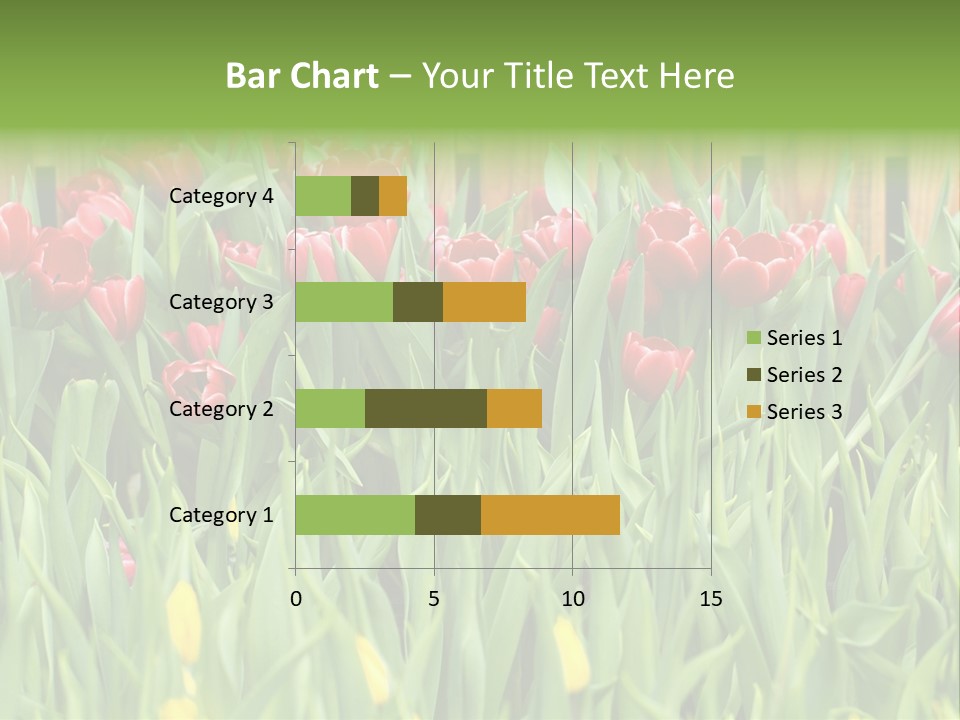 Tulip Beautiful Landscape PowerPoint Template