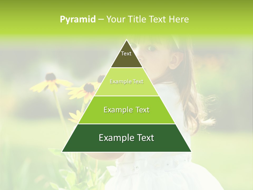 Care Grass Baby PowerPoint Template