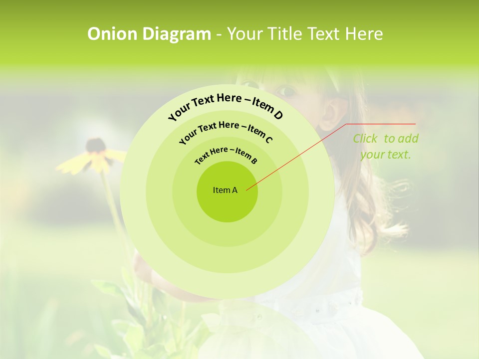 Care Grass Baby PowerPoint Template