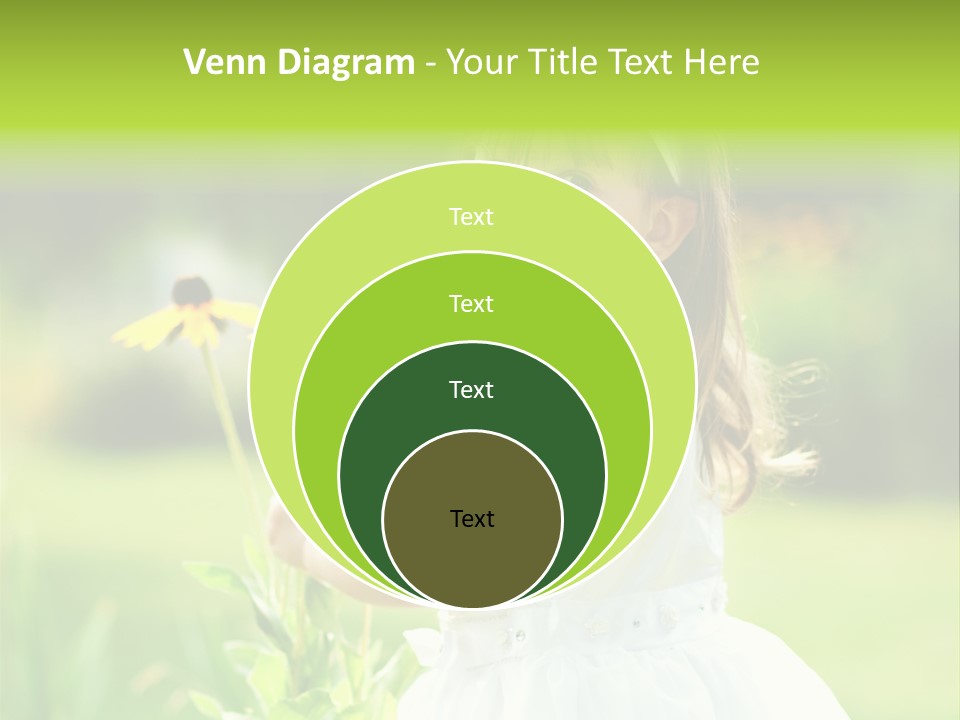 Care Grass Baby PowerPoint Template