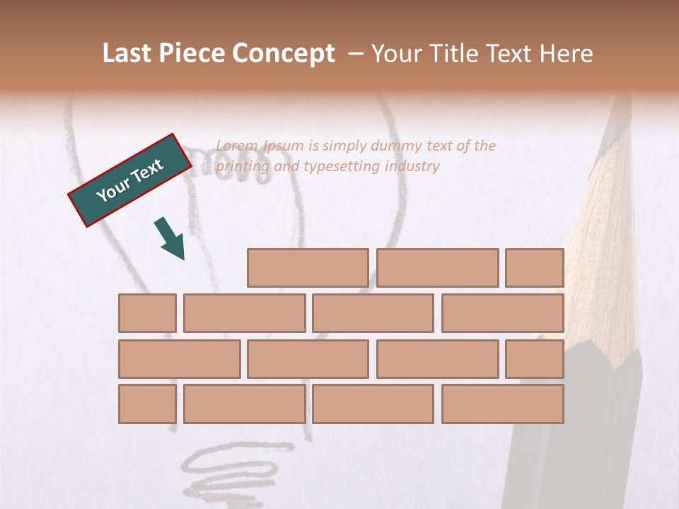Solution Electricity Image PowerPoint Template