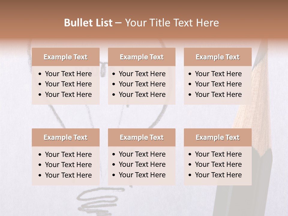 Solution Electricity Image PowerPoint Template
