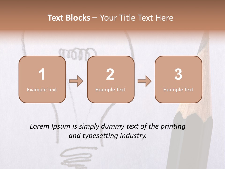 Solution Electricity Image PowerPoint Template