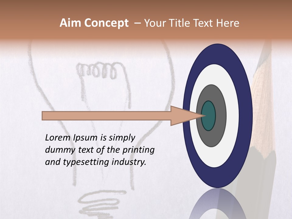Solution Electricity Image PowerPoint Template