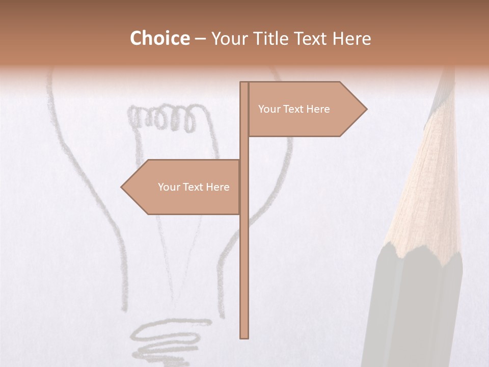 Solution Electricity Image PowerPoint Template