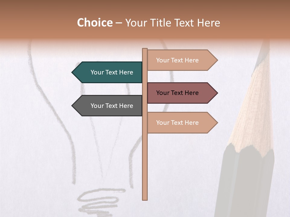 Solution Electricity Image PowerPoint Template