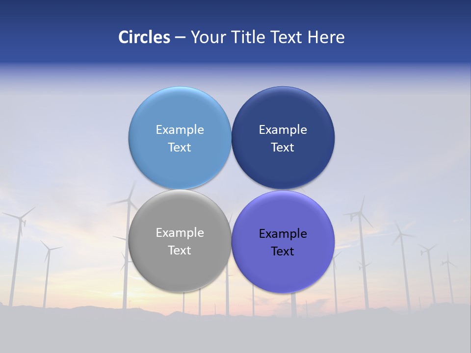Rotate Summer Cloud PowerPoint Template